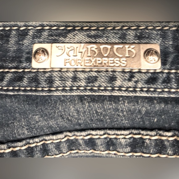 Express Rerock Boot Cut Jeans - Picture 4 of 7